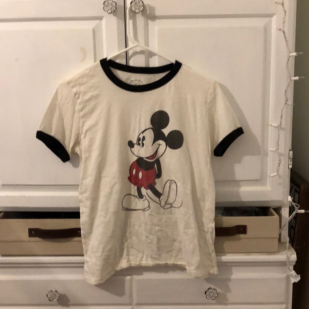 Faded Micky Mouse Shirt